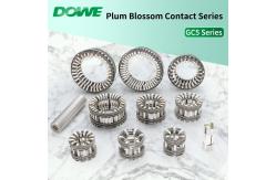 China 1250A Electrical Round Spring Tulip Contact Plum Cooper Tulip With 30 Sheets supplier