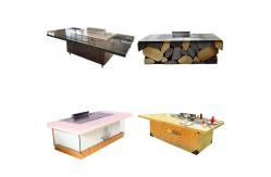 China Customized Rectangle Teppanyaki Hibachi Grill Table , Gas Grill Griddle Plate supplier