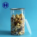 1130ml 401 Long Round EOE Transparent Plastic Tubs Popcorn Packaging Containers for sale