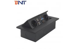 China Multimedia Euro Power Office Kitchen Worktop Desk Power Sockets supplier
