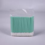 Foam Cleaning Swabs PU Head Disposable Oblique Incision Industrial High Density Room Clean PU Foam Cleanroom Swab for sale