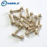 CNC precision custom brass parts processing services for sale