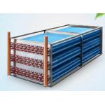 Copper Tube Aluminum Fin Tub Heat Exchanger , Home Portable AC Heat Exchanger for sale