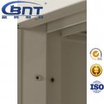 Multifunctional 1.0mm Metal Sliding Door Cabinet With Adjustable Shelf Book Case