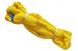 China Crane Equipment Lifting Polyester Endless Round Sling Polyester Flat Webbing Sling supplier