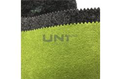 China Wool Under Collar Jackets Embroidery Backing Fabric 100cm Width supplier