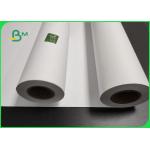 40gsm 80gsm White CAD Marker Paper For Garment Factory Moistureproof for sale