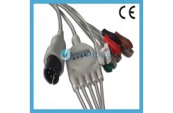 China Datascope 5  lead ecg cbale,6pin supplier