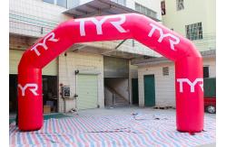 China Nylon / Oxford  Custom Inflatable Arch Double Stiching / Sewing Technique supplier