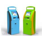 For Cash Validator Self Service Kiosk With POS Terminal Payment Information kiosk for sale