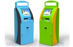 China Free Standing LCD Dual Screen Retail Mall Kiosk Swipe Card Reader Kiosk supplier