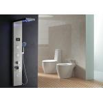 Top Grade 304 Stainless Steel Shower Panel , Shower Panel System With Rain Shower Head for sale