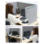 Anti-Noise 100% Recyclable Polyester Fiber Pet Acoustic Desk Panel for Office