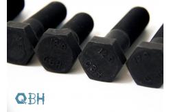 China ZP YZP HDG BLACK DIN931 Hex CL8.8 M72 Half Thread Screw supplier