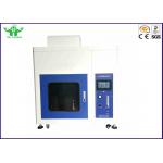 Plastic Horizontal And Vertical Flame Test Chamber Touch Screen IEC60950-11-10 for sale