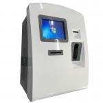China 10inch~15inch Tablet Wall Mounted Kiosk With Slip Printer And Card Reader manufacturer