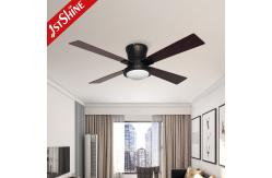 China 48 Inches Flush Mount Dimmable LED Ceiling Fan For Living Room supplier