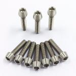Titanium SS 304 Bolts And Nuts Fasteners Hardware Flange Taper Hex Cap For Sale for sale