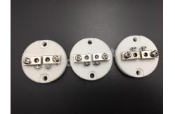 China 2-6 pins Thermocouple Components Ceramic Terminal Block N - 2P - C supplier