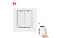 China RF433Mhz Tuya Push Button 240V Zigbee Smart Switch Multi User Sharing supplier