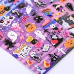 Soft Elastic Festive Stickers PVC Foam Leather Removable Wall Stickers