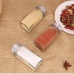 12pcs 120ml Kitchen Square Spice Jars With Shaker Lids And Airtight Metal Lids