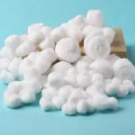 Sterile 100% Pure Organic Cotton Ball Different Size Medical Cotton Ball For Hospital for sale