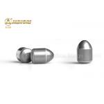 100% Raw Sandblasted Tungsten Carbide Buttons With Flat Top Surface