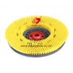 PP Filament 14 Inch Round Scrub Brush For Floor Scrubber for sale