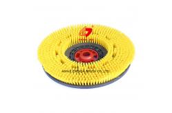 China Zhenda Customized PP Material Floor Scrubber Brush For Cleaning supplier
