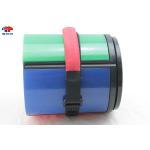 Red Bandage Hook And Loop Cinch Straps , hook and loop roll For Luggage for sale