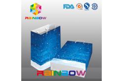 China Dreamlike Design Customized Paper Bags with Handle for Shopping supplier