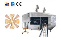 China Automatic Softy Wafer Cone Production Line With Cast Iron Baking Template supplier