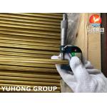 ASTM B111 C68700 Seamless Copper Alloy Tube For Cooler HT / ET Available for sale