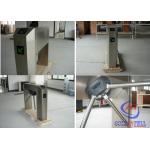Biometric function rolling gate tripod turnstile with counter in rustproof stainless steel for sale