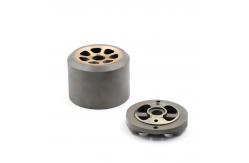 China Kawasaki Hydraulic Spare Parts K3v112dt Hydraulic Main Pump Cylinder Block Valve Plate supplier