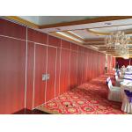 Fabric Surface Mdf Board Acoustic Wooden Folding Partition Wall Panels For Office