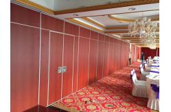 China Fabric Surface Mdf Board Acoustic Wooden Folding Partition Wall Panels For Office supplier