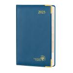 Vertical Page Shaded Dates A5 2023 Daily Planner Night Blue Black And White Dairy for sale