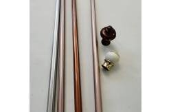 China Simple 5 Metres 10mm Twisted Wrought Iron Curtain Rods supplier