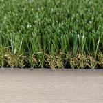 PU Adhesive 28mm 13800 Dtex Landscape Artificial Grass Double PP Backing Balconies Backyards Decorations UV Resistance Low Maintenance for sale