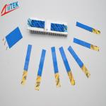 LED controller ultra soft BLUE Thermal Conductive pad 3 W/M-K silicone gap filler 2.75 g/cc for sale