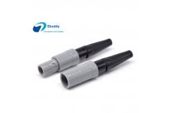 China Lemo PAG PRG Plastic Circular Connectors 4pin For Blood Oxygen Probe supplier