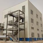 Eco Friendly Steel Workshop With PVDF / PVC Coated Sail Finishing for sale