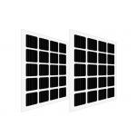 Monocrystalline Bifacial BIPV Solar Panels Self Cleaning Coated Glass For Roof for sale