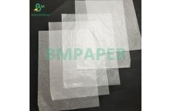 China 20gsm White Greaseproof Translucent Bread Mat Paper Wax Glossy Paper supplier