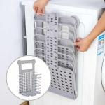 Hollow Practical Collapsible Laundry Hamper Sonsill Wall Mounted Durable for sale