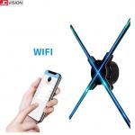 JCVISION 3D Holographic Display 65cm Wifi Fan 3D Hologram AD LED Fan for sale