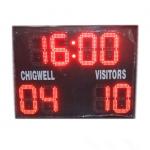 8 Inch Small Digital Scoreboard , Football Score Board For Middle School for sale