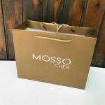 Recyclable Biodegradable Custom Handle Gift Paper Bag Packaging for Small Business for sale